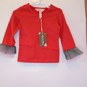 Matilda Jane Vibrant Red Top